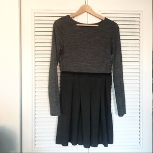 Grey Zara dress with ribbon waist